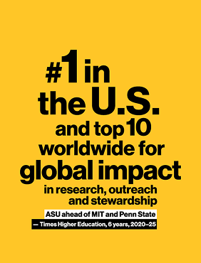 #1 in the US and top 10 worldwide for global impact