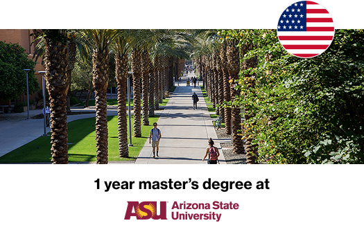 1 year master’s degree at